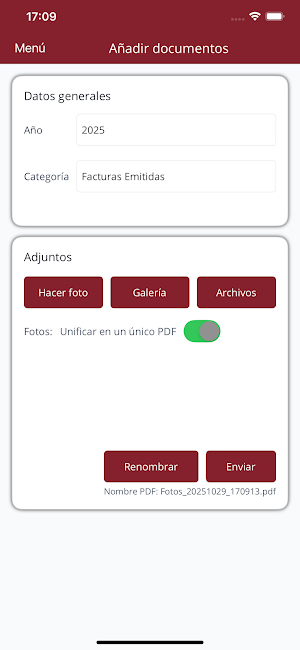 LAWYERS & ACC. Portal Cliente Screenshot 2