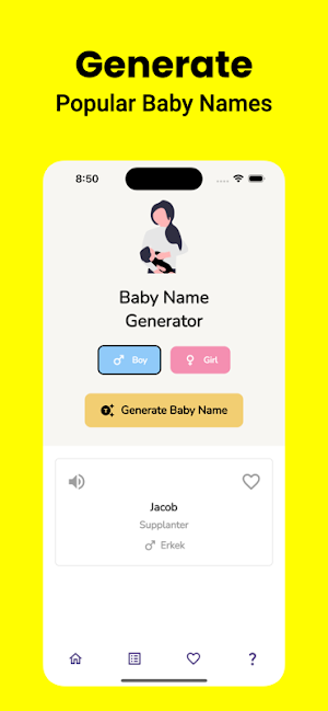 Baby Name Generator: Baby Name Screenshot 2