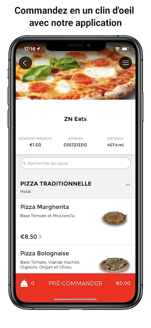 Zn Eats Restaurant Screenshot 1