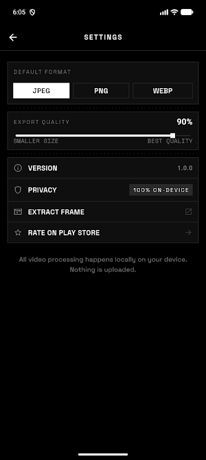 Extract Frame From Video Screenshot 1