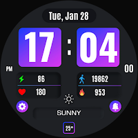 Vesa Digital Watch Face
