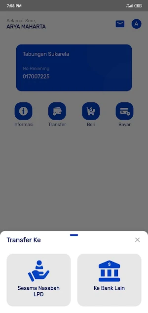 M-Banking Sedana Buana Screenshot 1