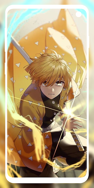 Agatsuma Zenitsu Wallpaper HD Screenshot 2