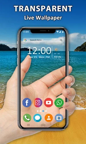 Transparent Screen - Live Video Wallpaper Screenshot 0