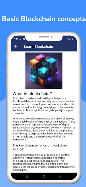 Learn Blockchain - Technology Screenshot 3