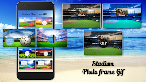 Sports Stadium Photo Frame Editor Screenshot 0