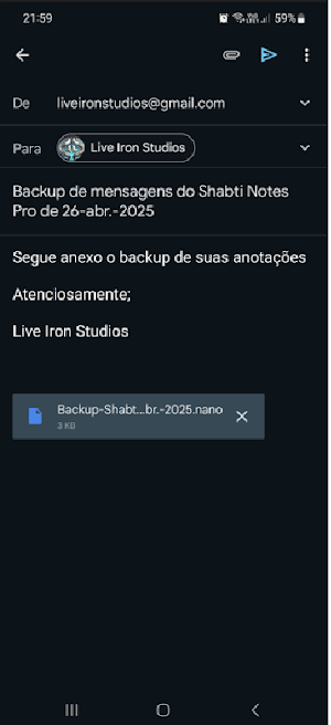 Shabti Notes Pro Screenshot 2
