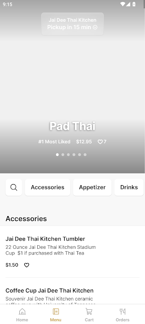 Jai Dee Thai Kitchen Screenshot 1