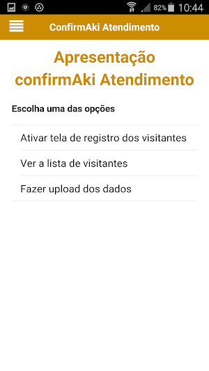 ConfirmAki Atendimento Screenshot 2