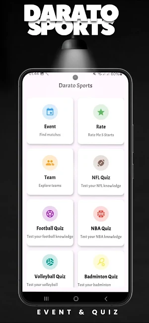 Darato Sports - Event Game Screenshot 2