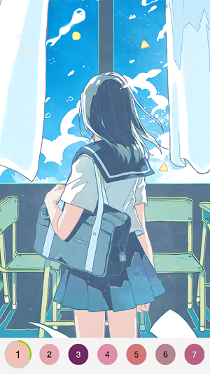 Anime Color Pro painting book Screenshot 2