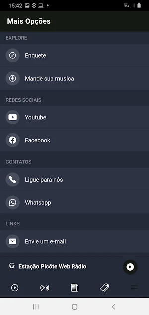 Estação Picôte Web Rádio  Ibiapaba - Crateús Ceará Screenshot 1