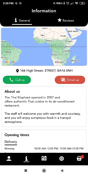 Thai Elephant Restaurant Screenshot 3