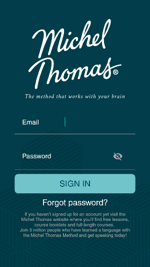Michel Thomas Language Library Screenshot 0