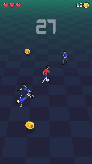 Soccer Dribble - Kick Football Dribbling Game Screenshot 2