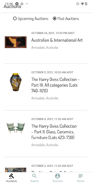 Gibson's Auctions Live Bidding Screenshot 0