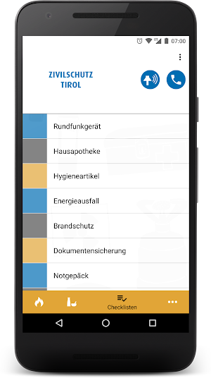 Zivilschutz Land Tirol Screenshot 3