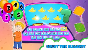 Princess Preschool Computer Learning: Kids Games Screenshot 1
