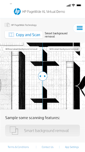 HP PageWide XL Virtual Demo Screenshot 2
