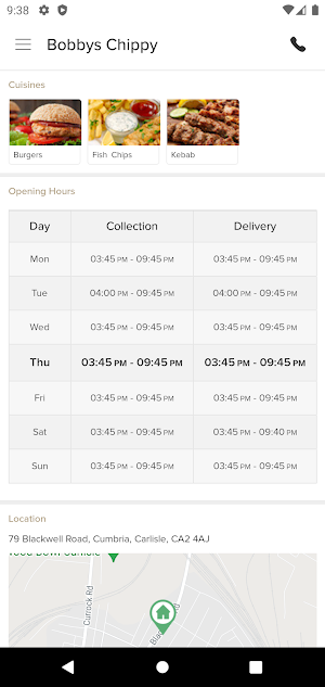 Bobbys Chippy Screenshot 3