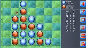 Four In A Line V+, multiplayer connect 4 game Screenshot 2
