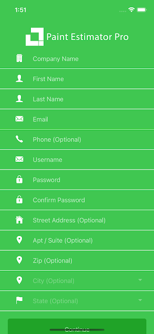 Paint Estimator Pro Screenshot 1