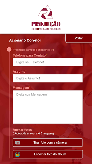 Projeção Corretora de Seguros Screenshot 2