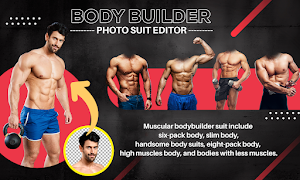 Body Builder Photo Suit Editor Screenshot 3