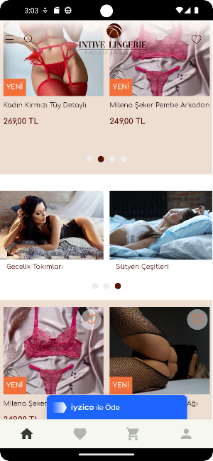 Intive Lingerie Screenshot 1