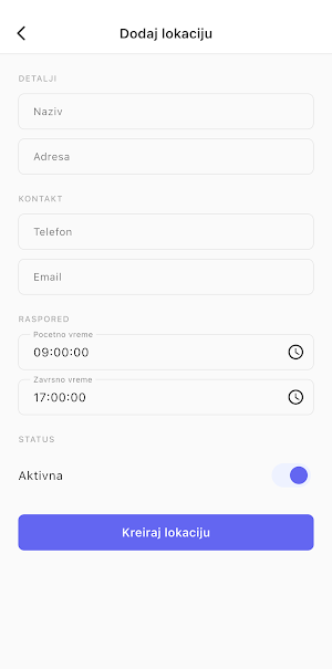 Evidentiraj Screenshot 2