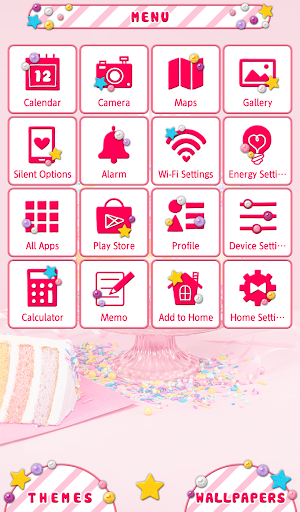 Colorful Cake Theme Screenshot 1