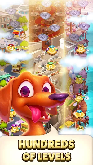 Solitaire Pets Adventure - Free Classic Card Game Screenshot 1