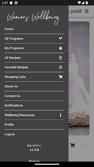 Women's Wellbeing Screenshot 2