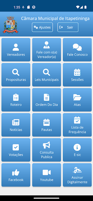 Câmara Municipal Itapetininga Screenshot 0