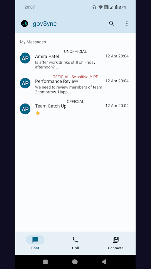 govSync Screenshot 1