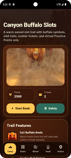 Crazy Buffalo Slots Screenshot 1