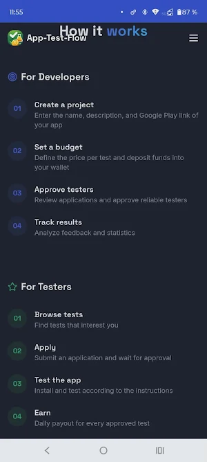 App-Test-Flow Screenshot 2
