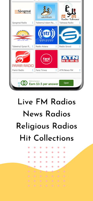 Afghanistan FM Radios HD Screenshot 3