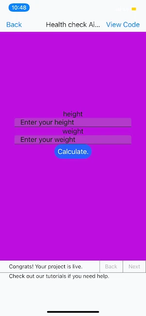 Health Check screenshot 2
