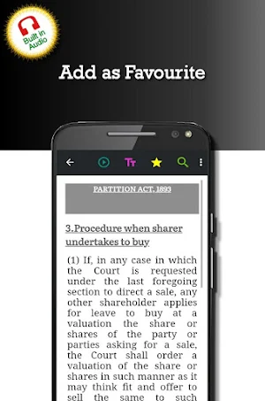 Partition Act 1893 Screenshot 1