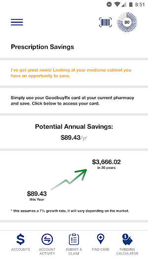 My Flex Account Mobile Screenshot 1