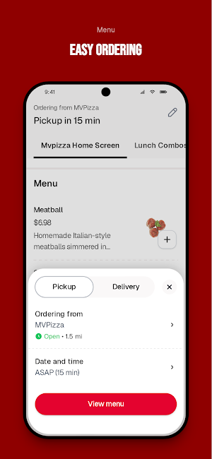MVPizza Screenshot 2
