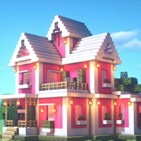 Pink house kawai mod minecraft