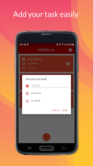 My Todo List, Reminder Apps Screenshot 2
