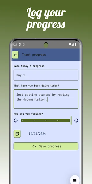 100 days of code tracker Screenshot 1
