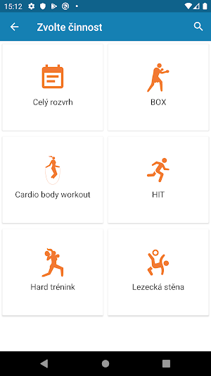 Sportovní centrum Třebíč Screenshot 2