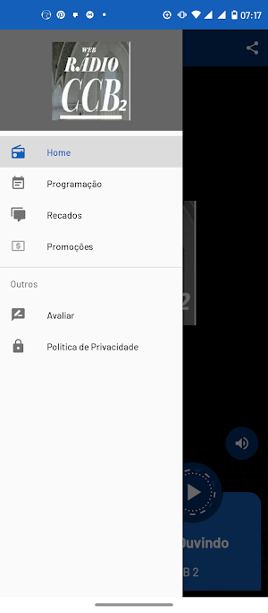 Rádio Web CCB2 Screenshot 3