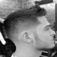 short hair man