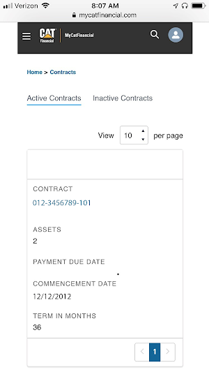 MyCatFinancial Screenshot 1