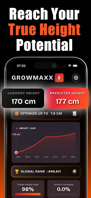 GoTaller - Height Predictor Screenshot 0